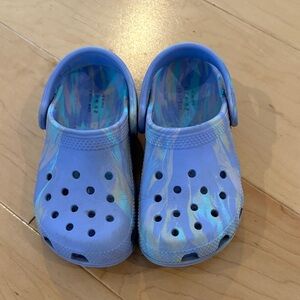 Kids purple Crocs Clogs